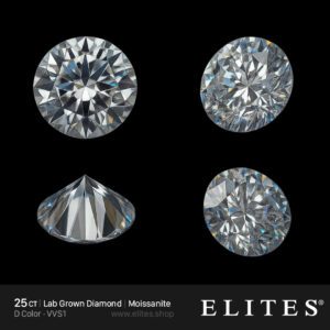 25ct ELITES Moissanite Loose Stone – Premium Gem