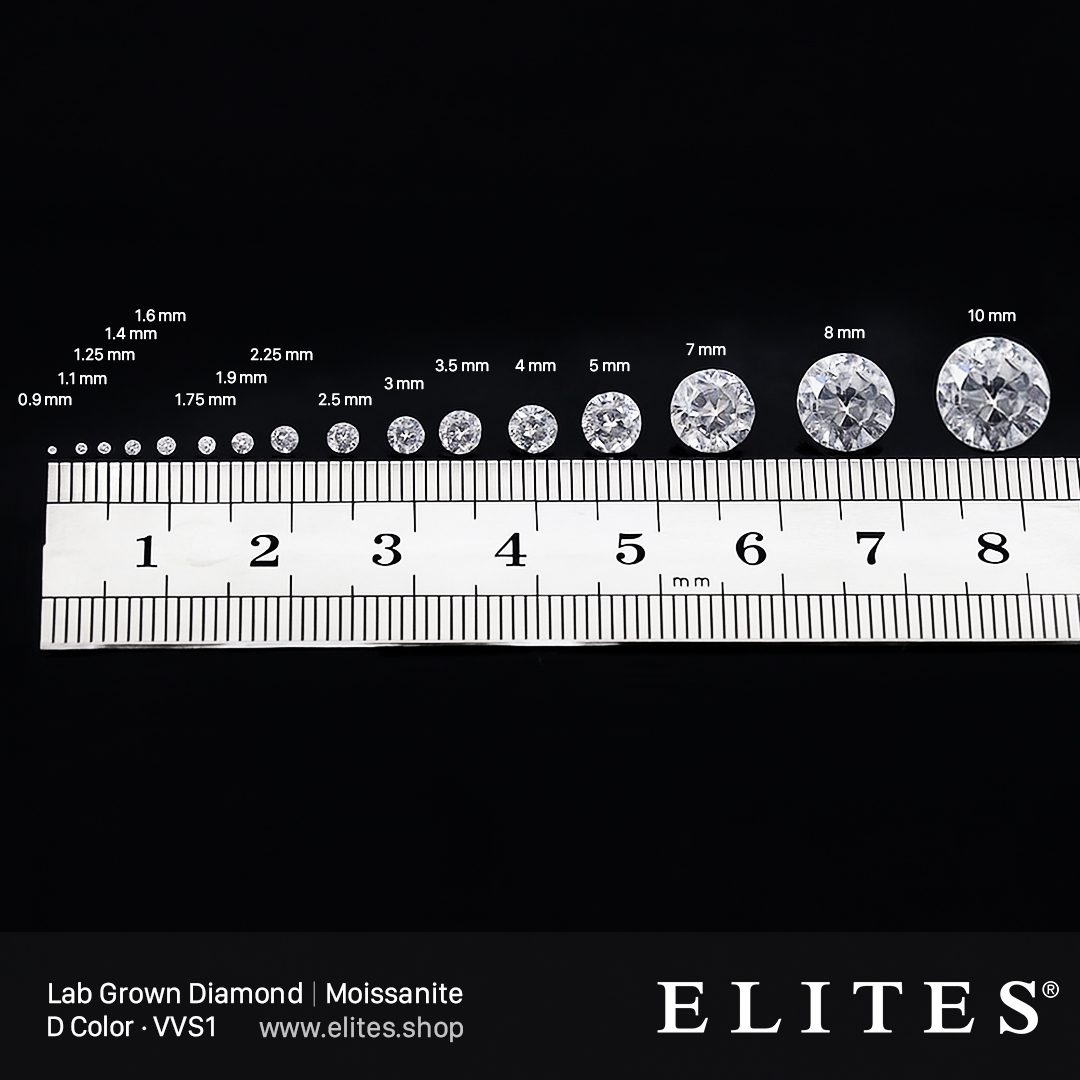 ELITES Moissanite Stone Scale – Lab Grown