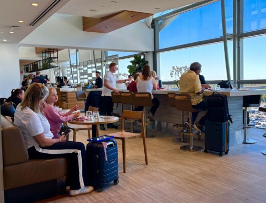 Qantas International Lounge Brisbane