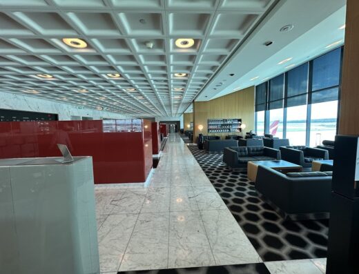Qantas International First Lounge Melbourne