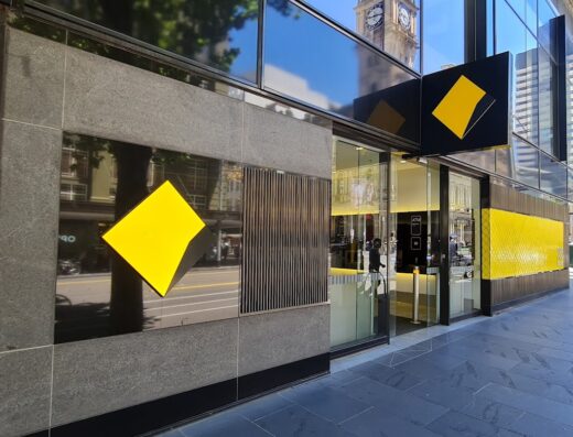 Commonwealth Bank 385 Bourke St Melbourne Branch