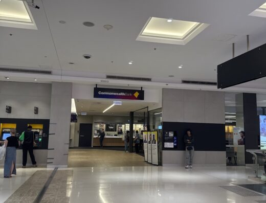 Commonwealth Bank Westfield Shoppingtown Parramatta Branch