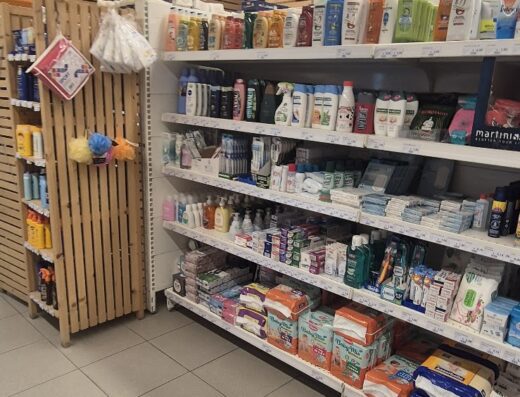 Supermarket Camping Italy