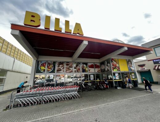 Billa supermarket
