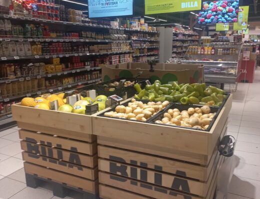 Billa supermarket