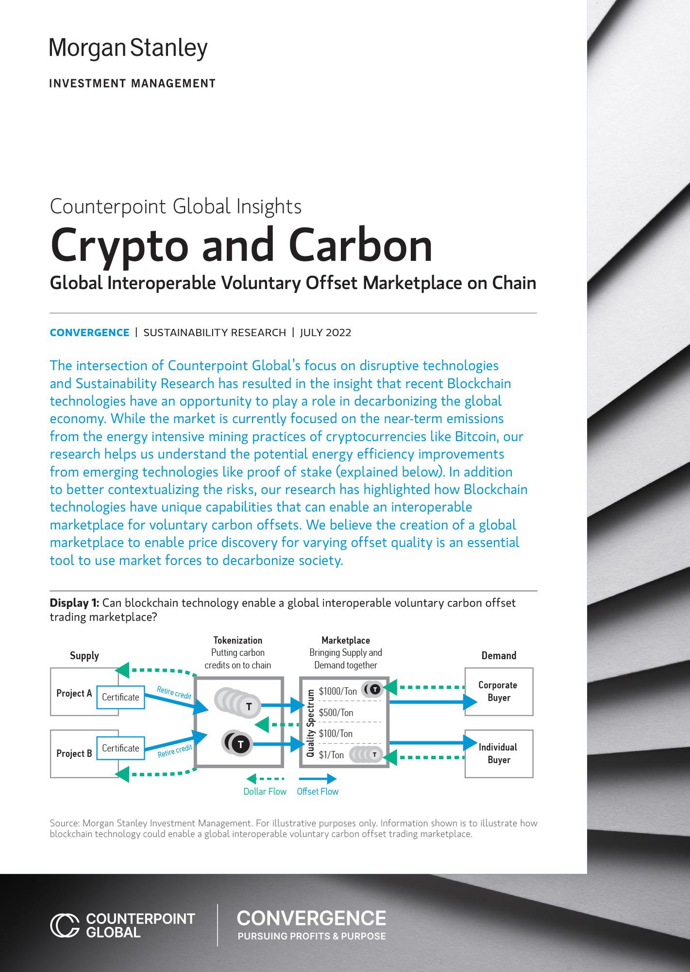Morgan Stanley – Crypto and Carbon