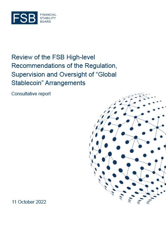 Review of the FSB High level Recommendations of the Regulation