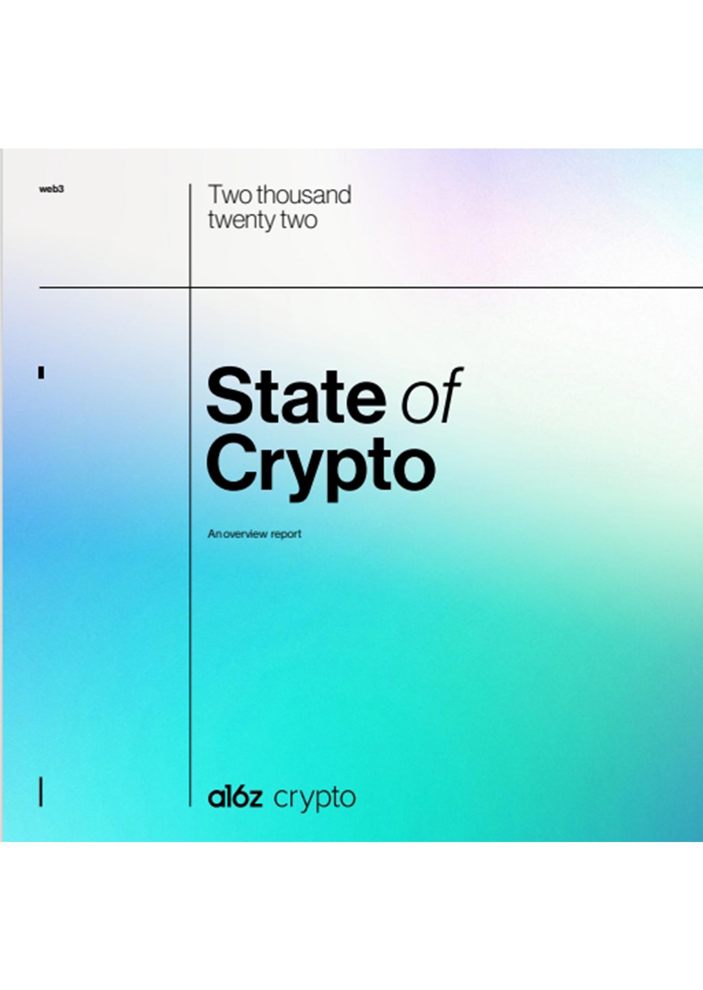 State of Crypto Overview Report