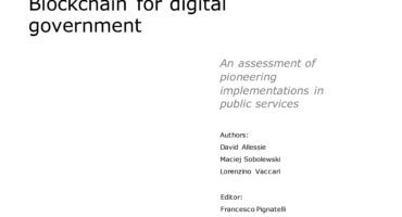 Blockchain for Digital Government