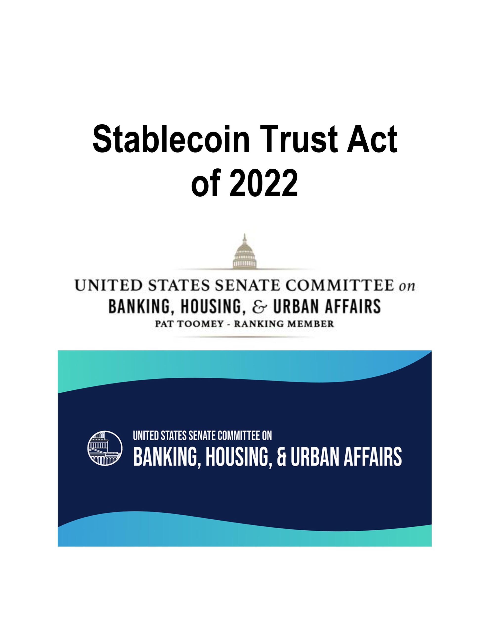 Stablecoin Trust Act